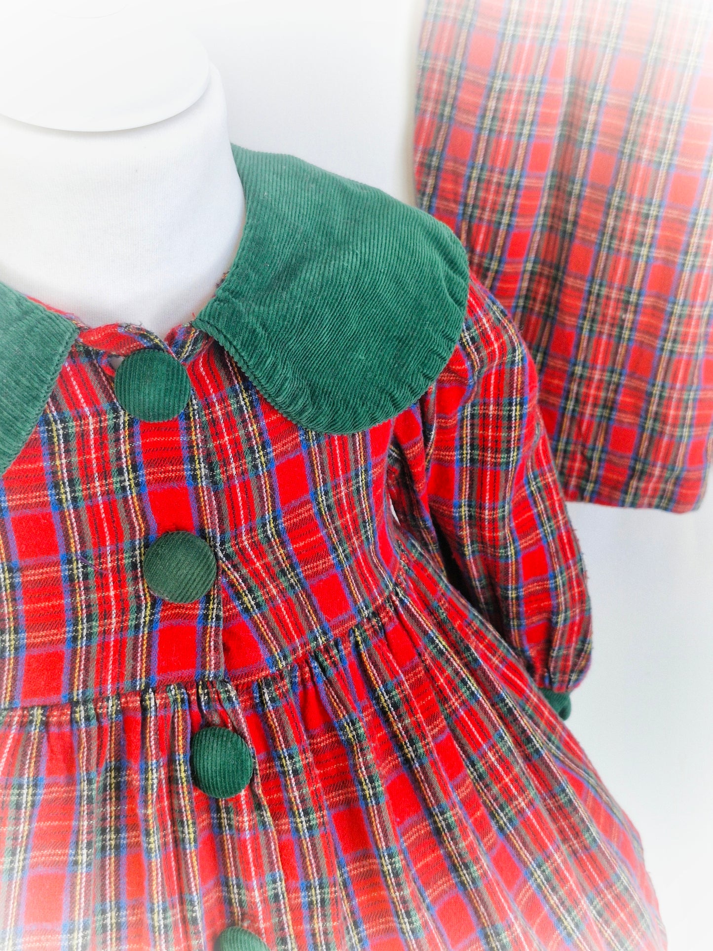 2-3 years. Two-piece set. Vintage dress and long bloomers from Linda Walker