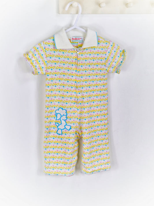 6 months. Vintage Healthtex romper