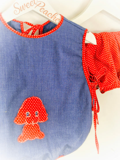 6-12 months. Two piece handmade set