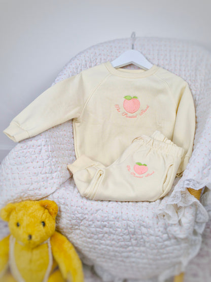 The Sweetest Peach tracksuits