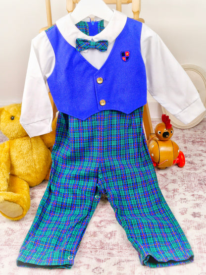 12-18 months. Vintage boys romper from New Goodies