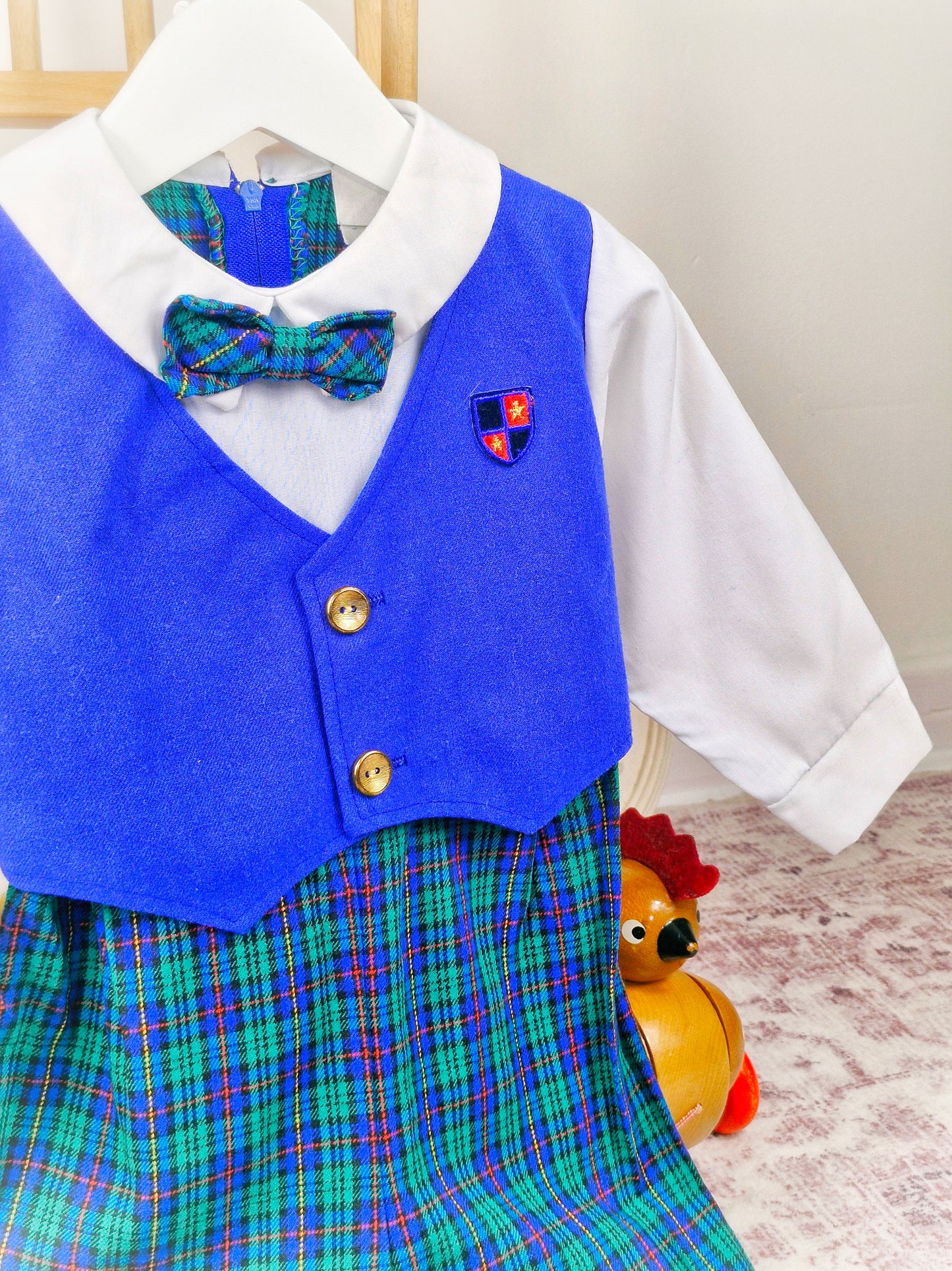 12-18 months. Vintage boys romper from New Goodies