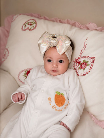 The Sweetest Peach babygrow