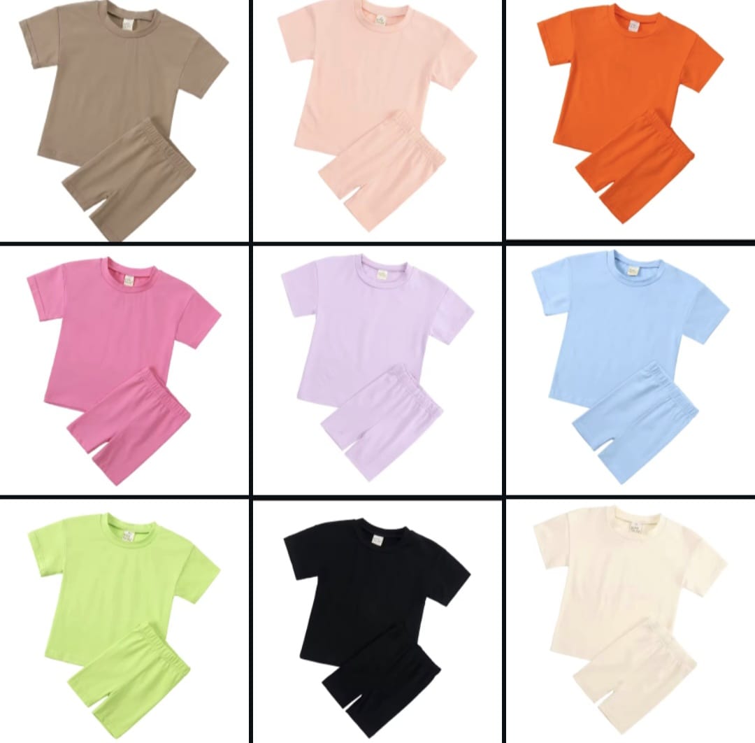 Cycling shorts set. Choose from several colours & designs